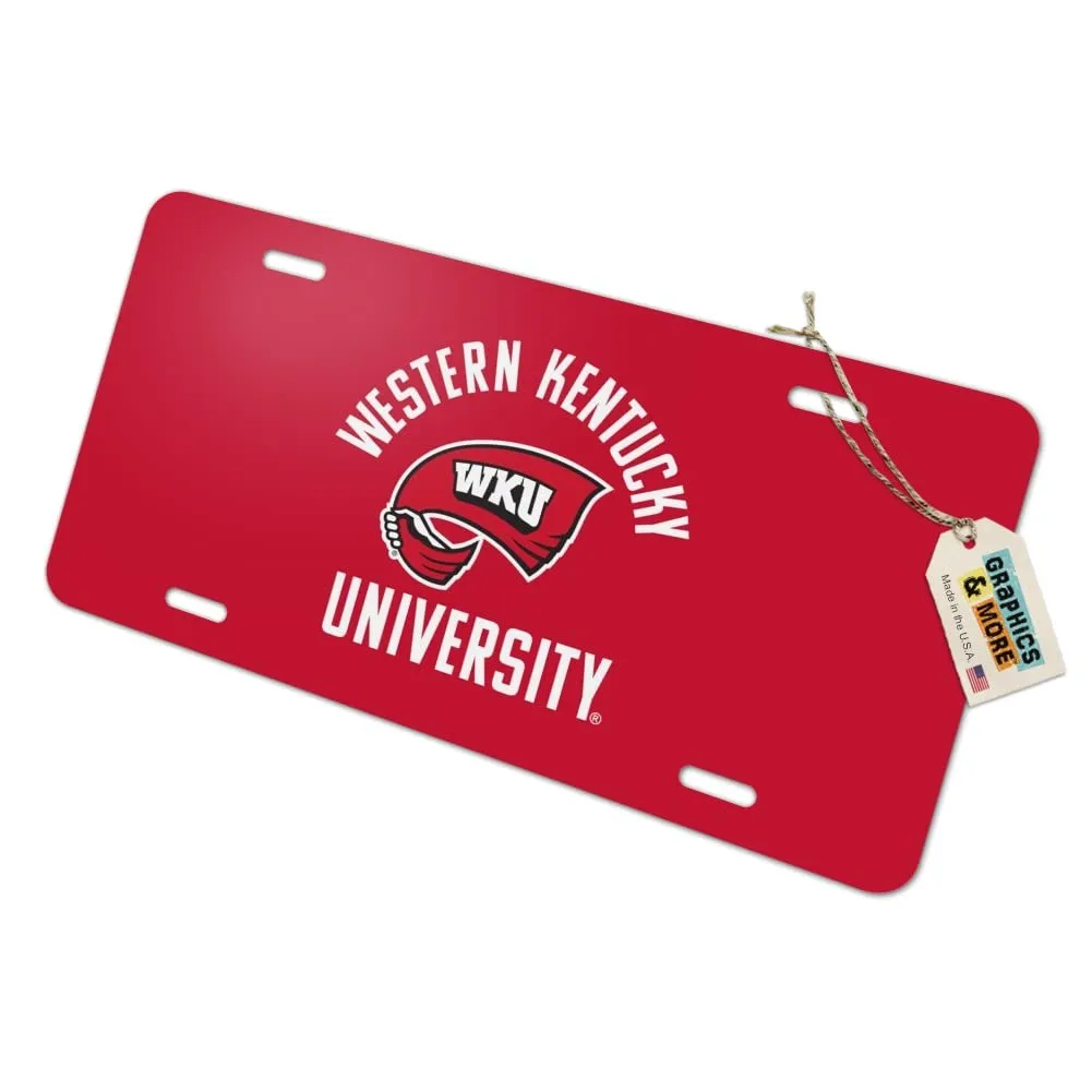 GRAPHICS & MORE Western Kentucky Hilltopper Novelty Metal Vanity License Plate - 6'x12'