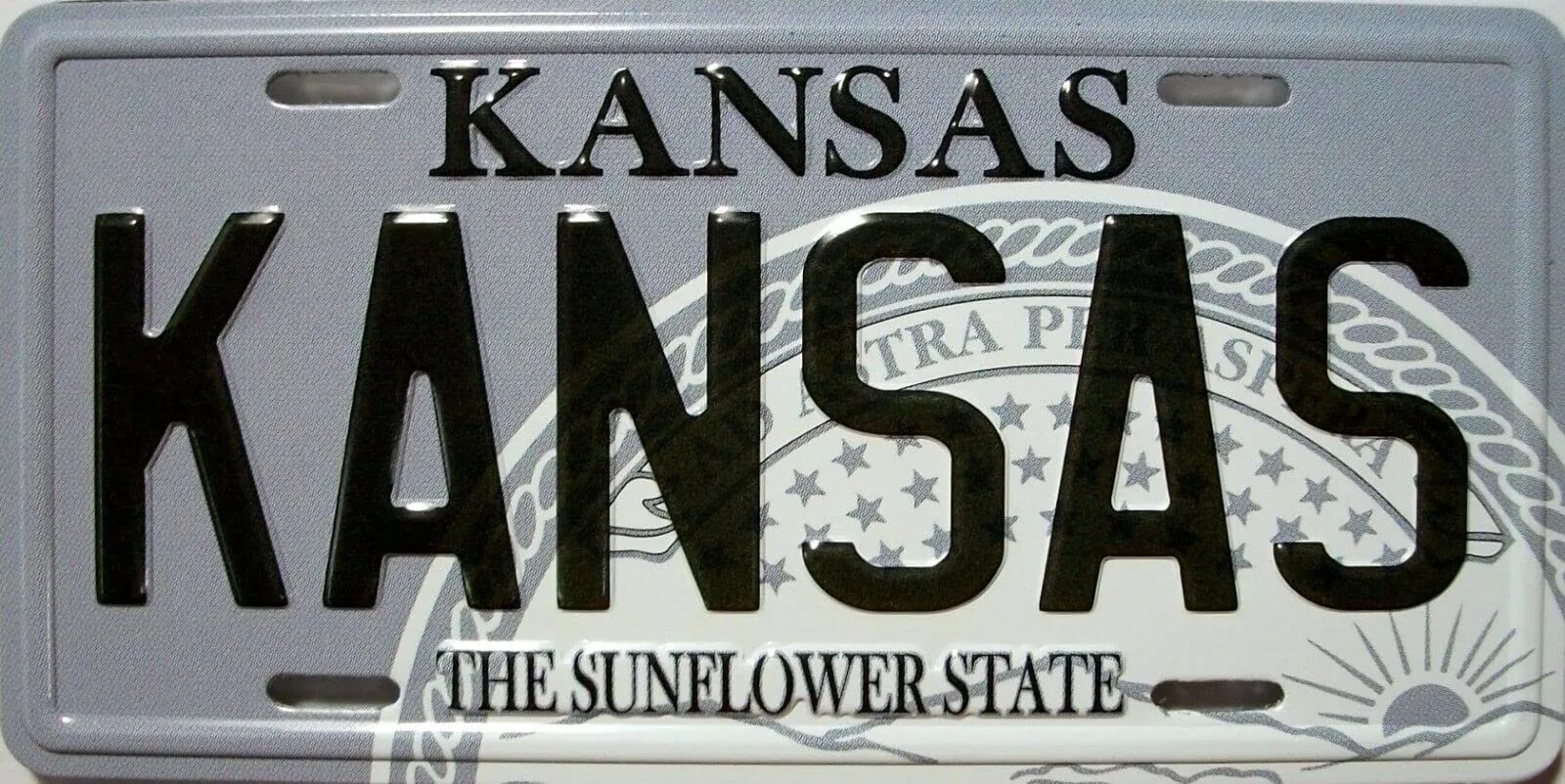 Kansas License Plate Novelty Fridge Magnet