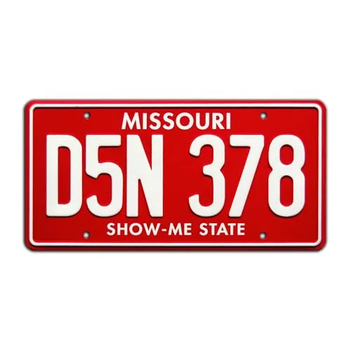 Planes Trains and Automobiles Metal Stamped License Plate